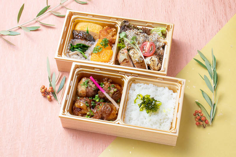 オリーブ牛肉巻き弁当